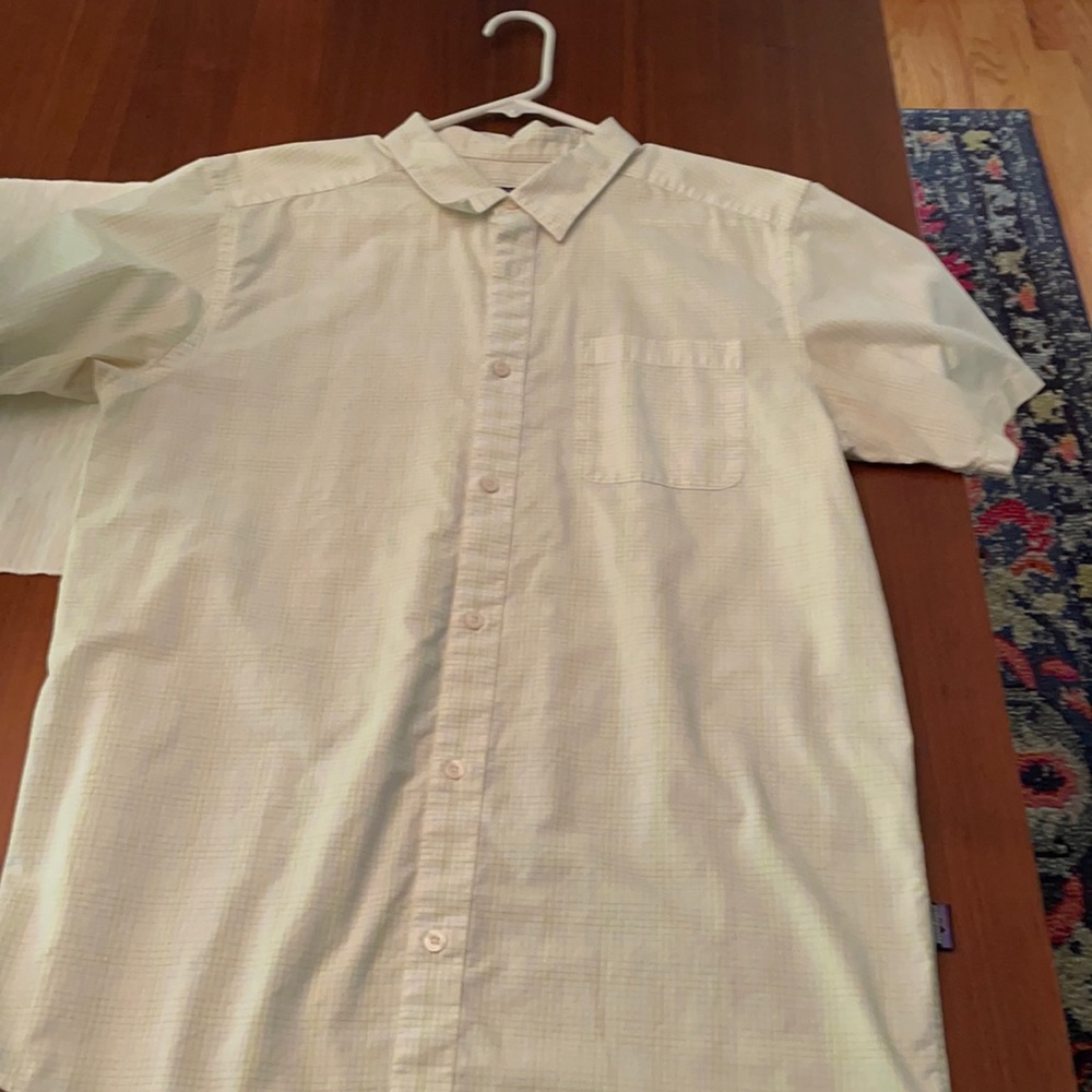 Patagonia short sleeved button down.